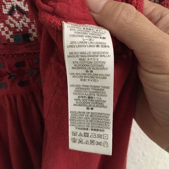 Free People embroidered tank top XS - Picture 11 of 13